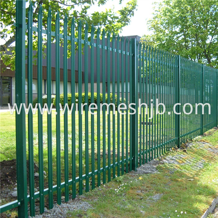 Green Palisade Fencing